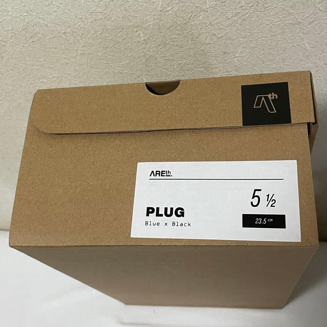 美品　AREth アース PLUG 23.5cm スニーカー