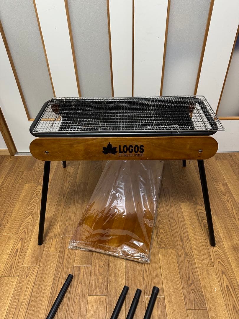 良品LOGOSアイアンウッドグリル/80L