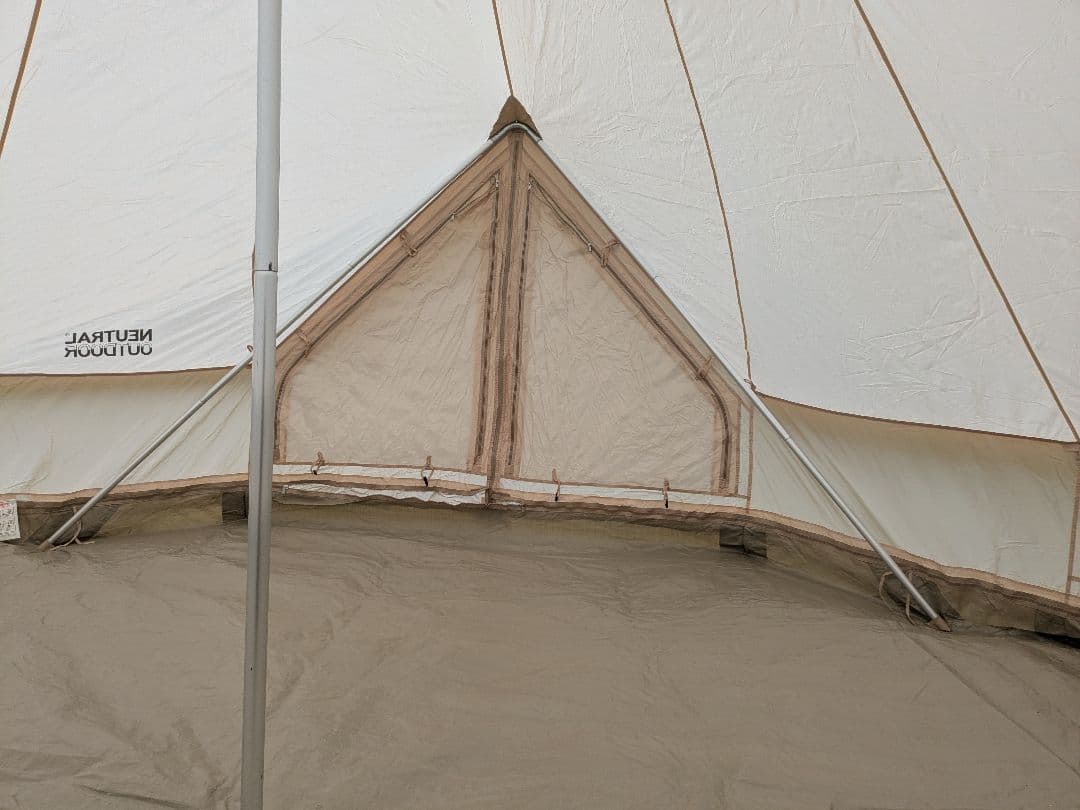 ゆかーり。　NEUTRAL OUTDOOR GEテント4.0　ベルテント