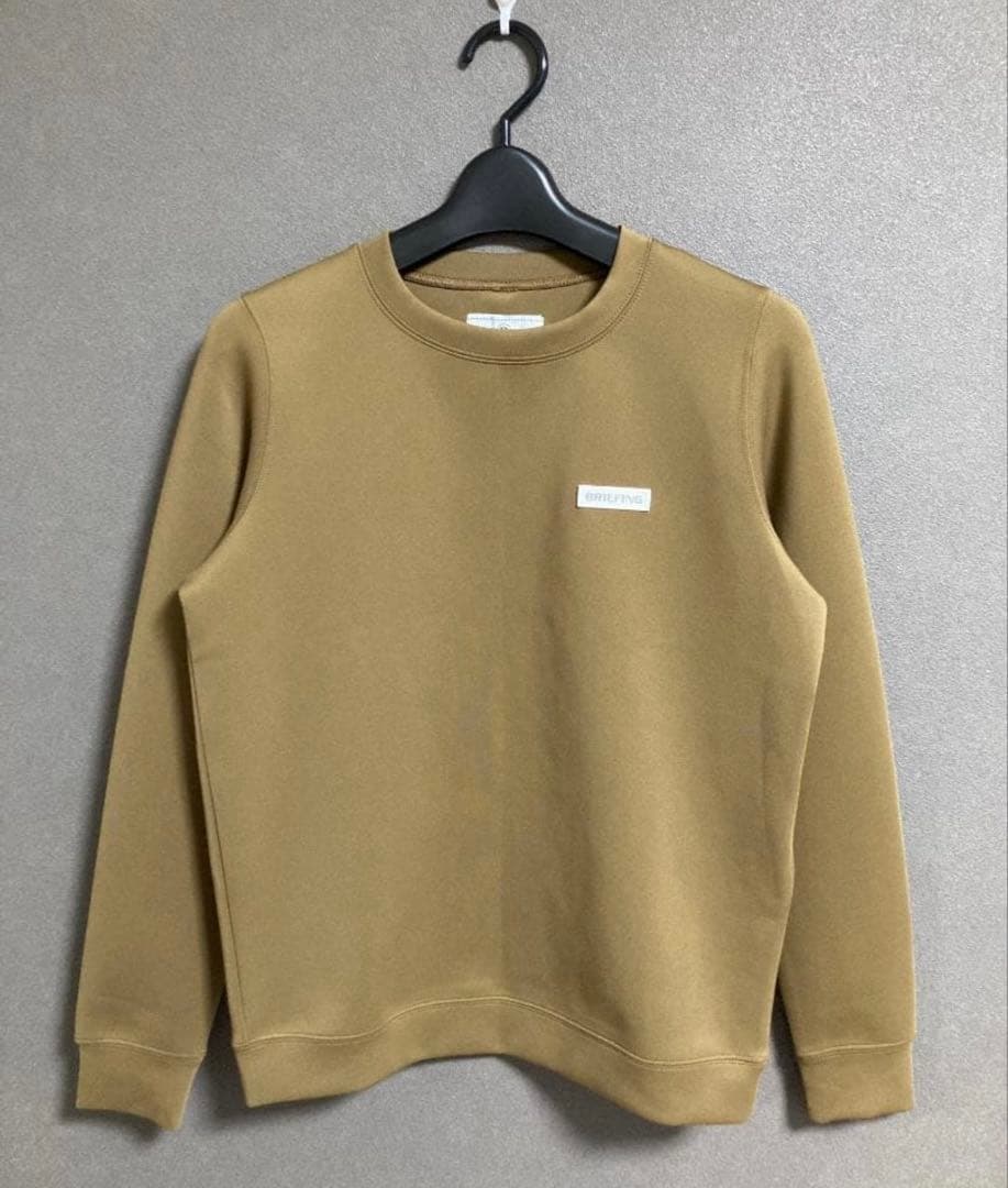 BRIEFING GOLF 3D LOGO CREW NECK スウェット