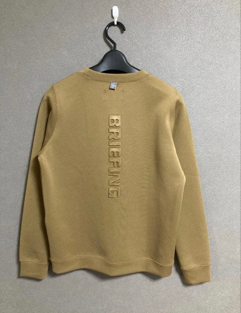 BRIEFING GOLF 3D LOGO CREW NECK スウェット
