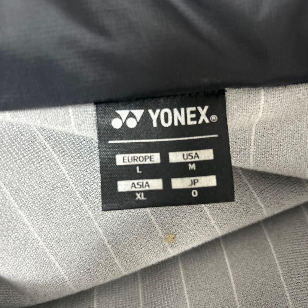 YONEX ブラック キルティング ジャケット JP XL