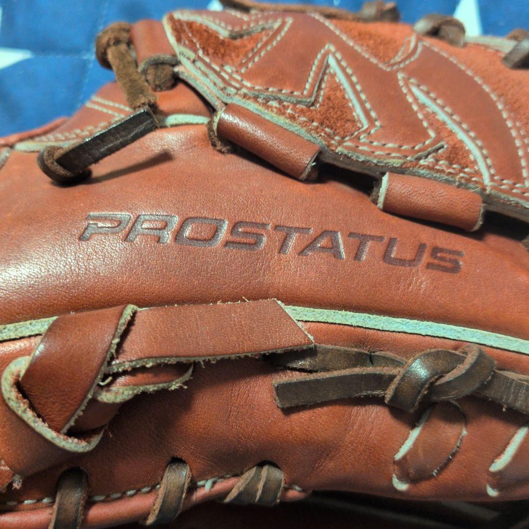 PROSTATUS P.C. PATTERN 硬式グローブ ブラウン