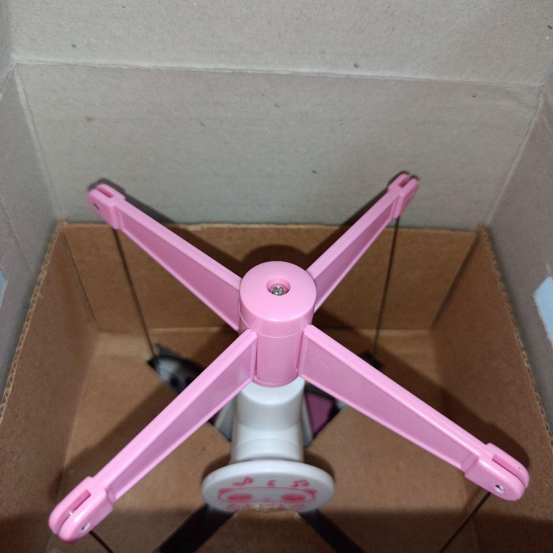 サンエックス　平成レトロ　たれぱんだ　飛行機 ピンク　オルゴール　メロディランド
