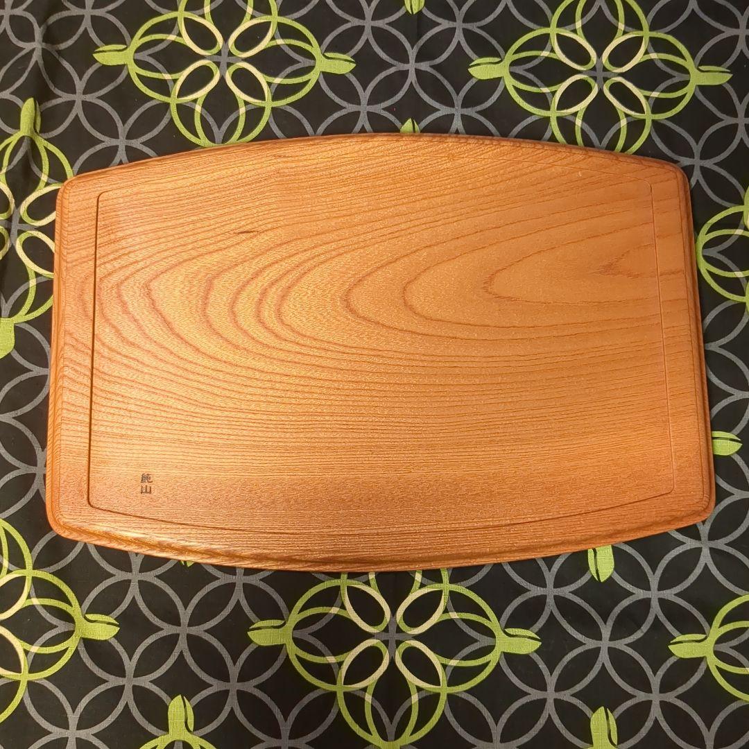 けやき　お盆　手作り木工