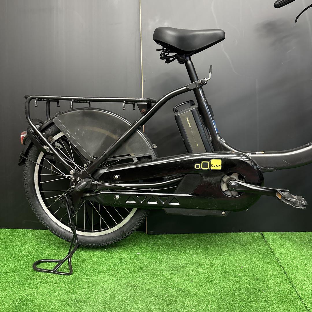 電動自転車 YAMAHA PAS Babby ブラック 3人乗り対応　84
