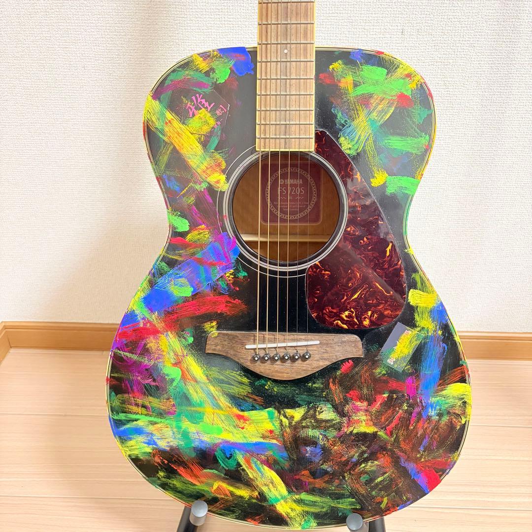 YAMAHA FS720S カスタムペイント アコギ
