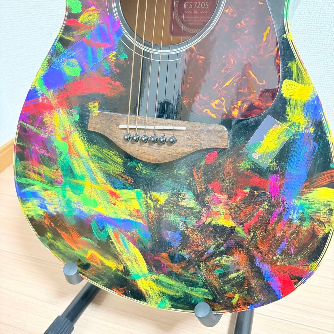 YAMAHA FS720S カスタムペイント アコギ