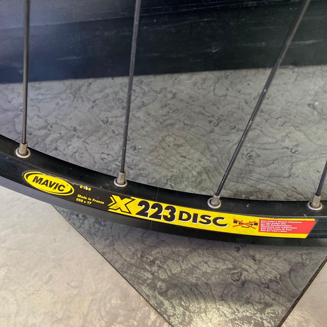 MAVIC X 223 DISC ホイール SHIMANOハブ