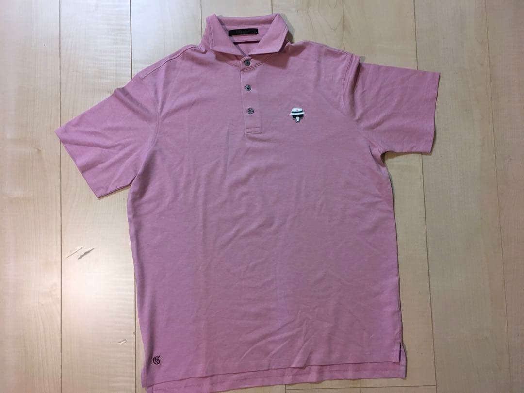 GREYSON グレイソン ゴルフ ポロシャツ ピンク M（L）