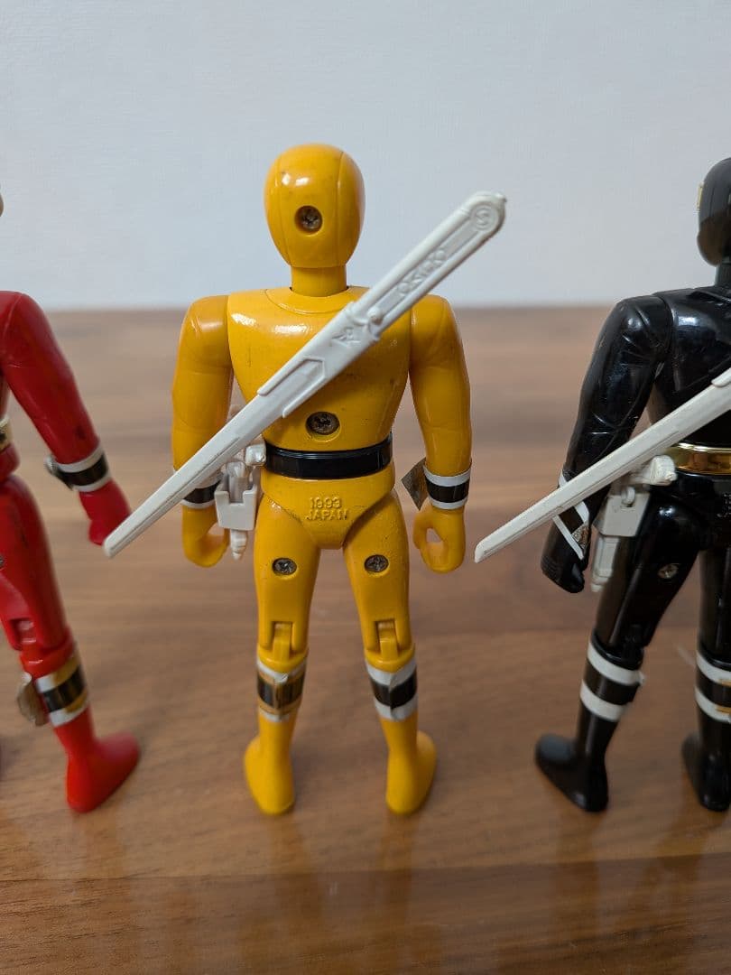 忍者戦隊カクレンジャー　超合金　フィギュア５体セット　各武器付属　希少・貴重