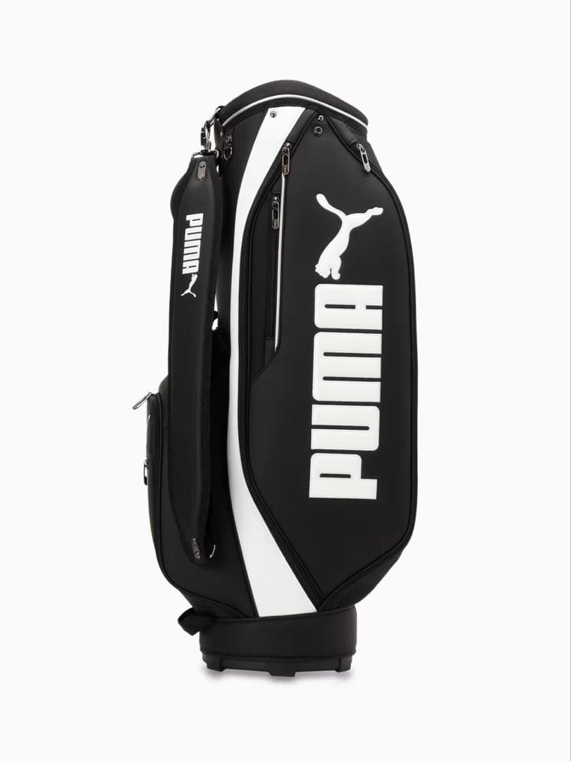 新品未使用　PUMA（プーマ）キャディバッグ　軽量　黒/白