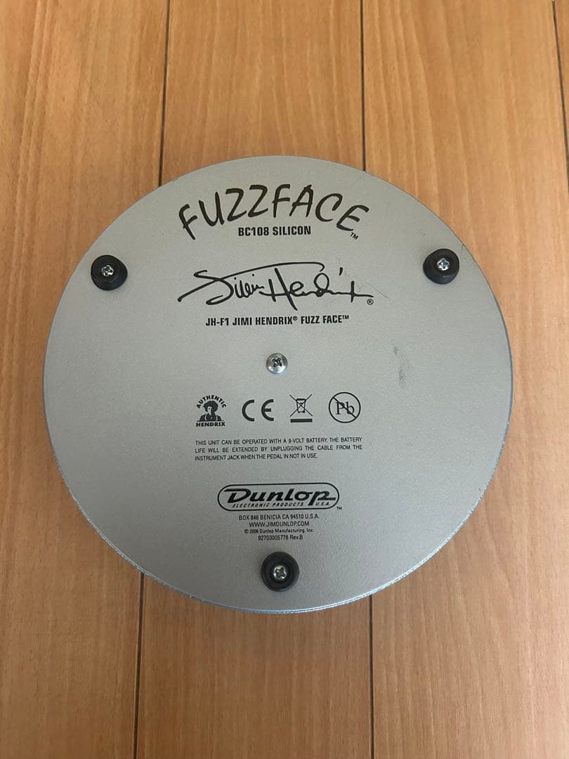 【サマーセール！】美品 Dunlop JH-F1 Fuzz Face ジミヘン