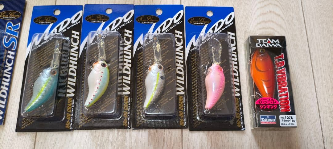 希少・新品　ワイルドハンチ大量　エバーグリーンコンバットルアーズ