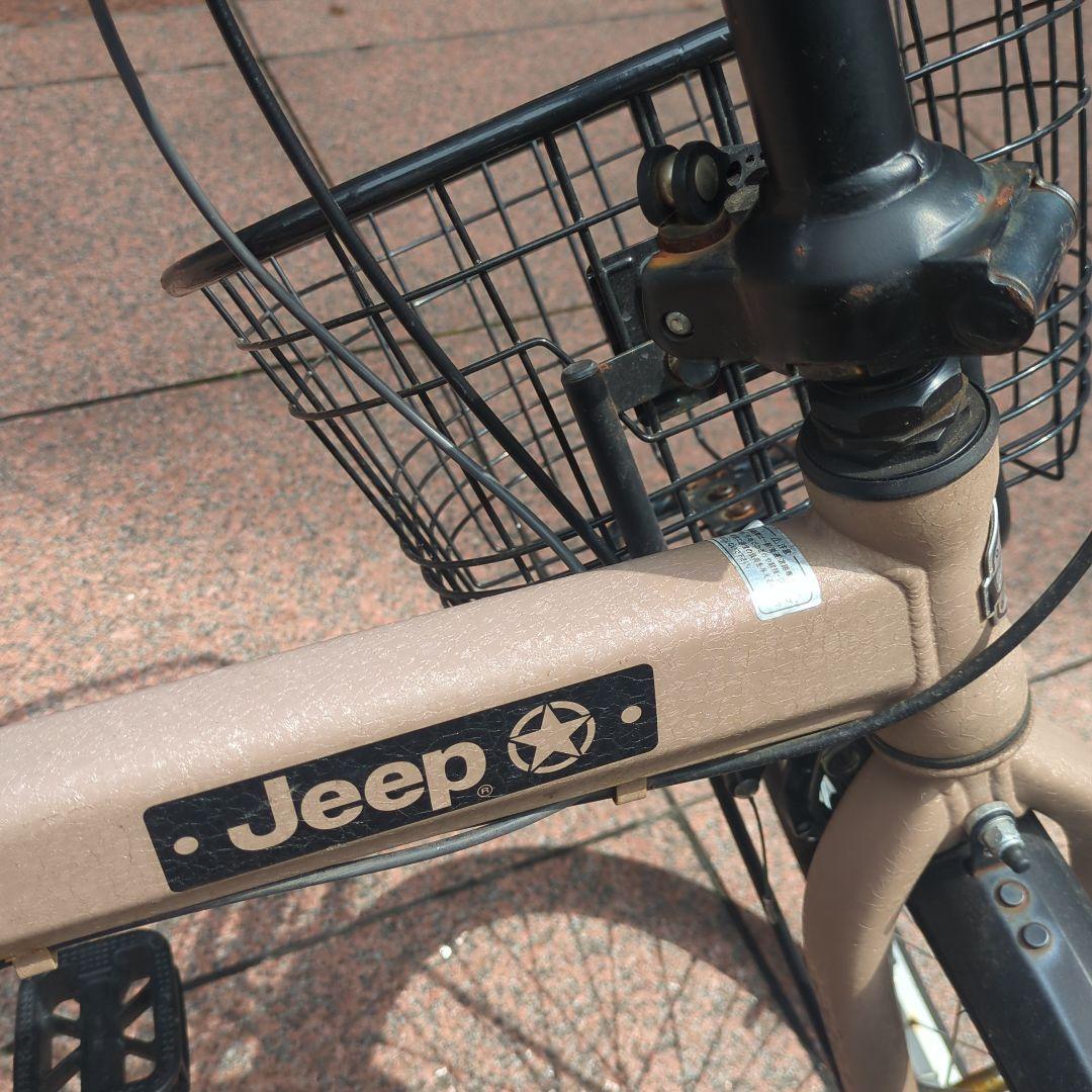 【中古】jeep 自転車 東京引取りのみ　20インチ