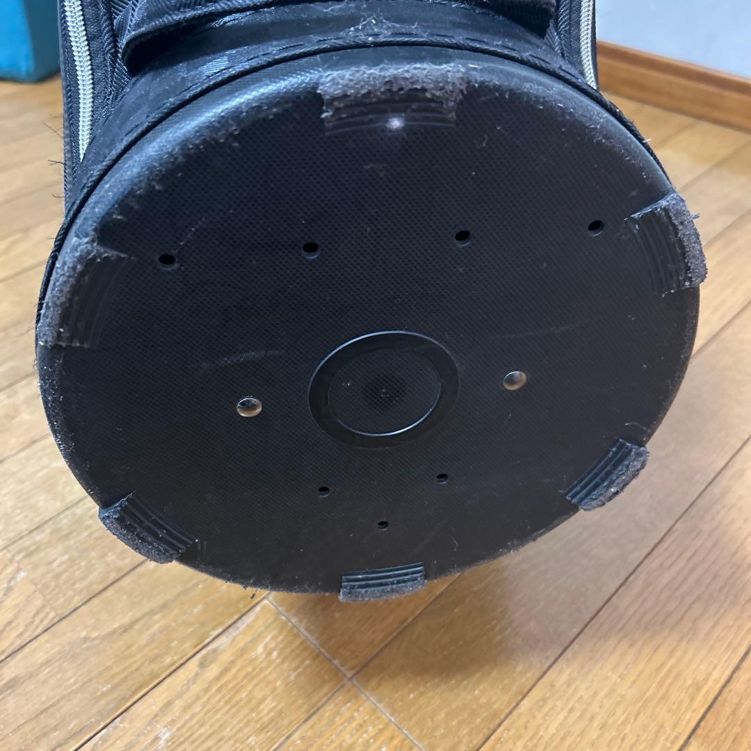 XXIO チェック柄 キャディバッグ 黒　ゼクシオ