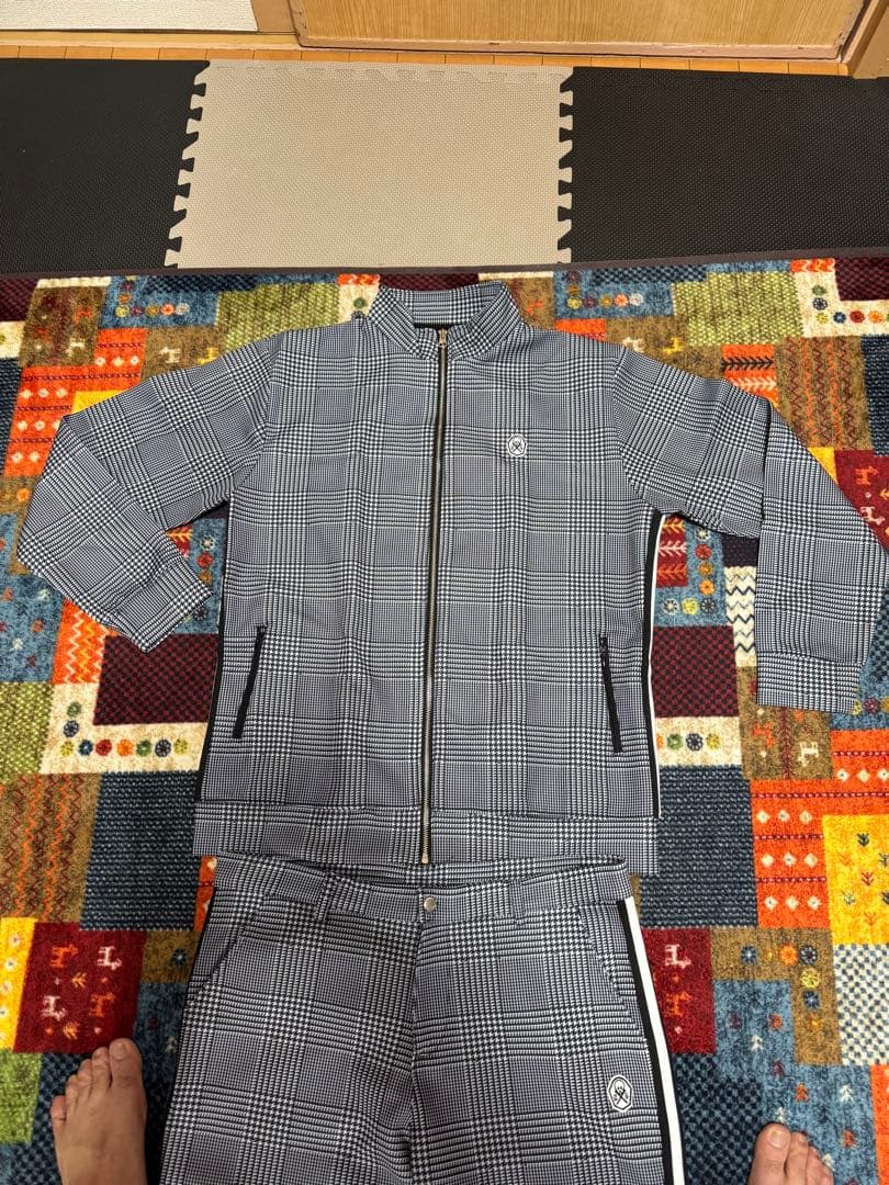 DIVINER GOLF チェック柄　セットアップ　XXL