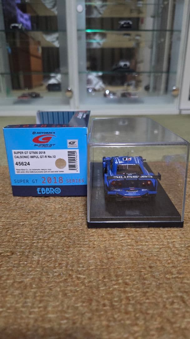 1/43 エブロ カルソニック インパル GT-R 2018 GT500