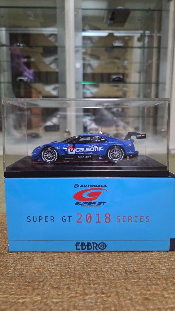 1/43 エブロ カルソニック インパル GT-R 2018 GT500