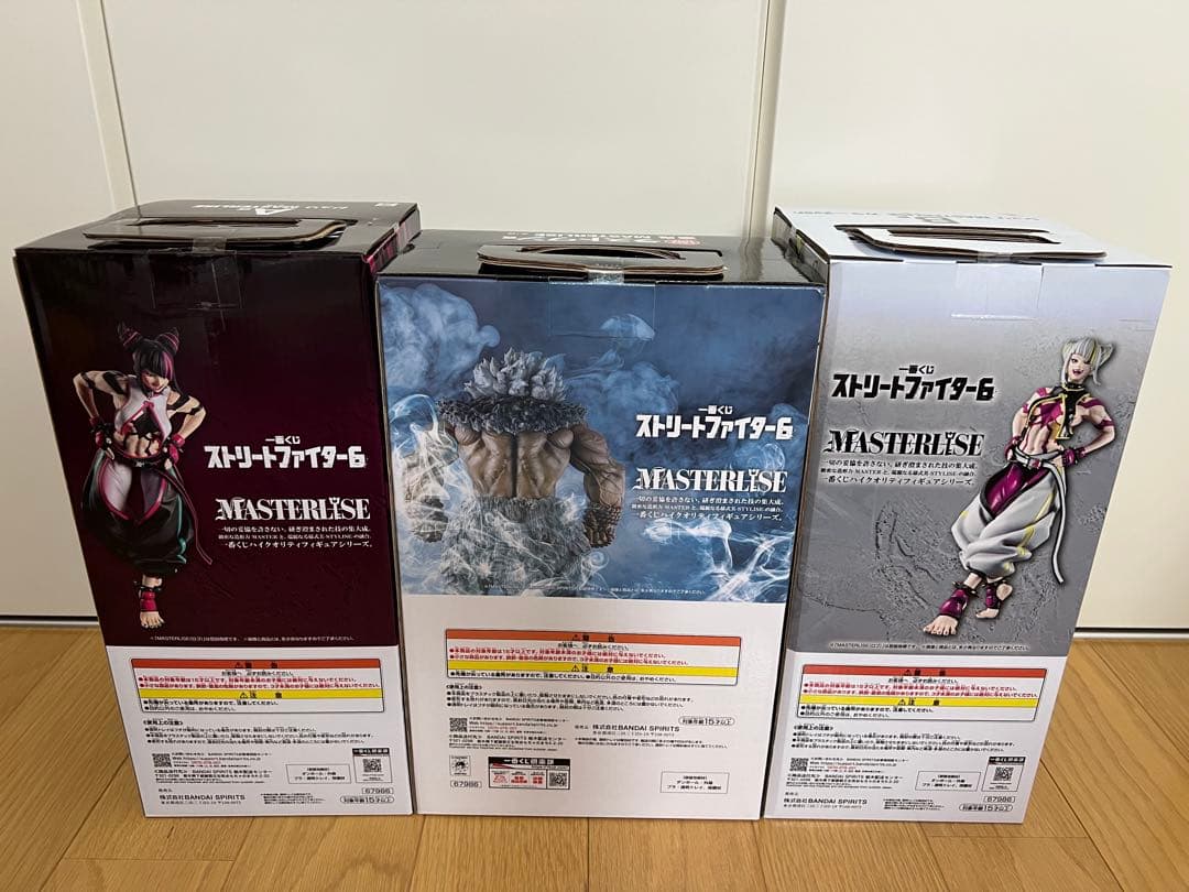 【未開封】一番くじストリートファイター6 ラストワンAB賞　豪鬼　ジュリ