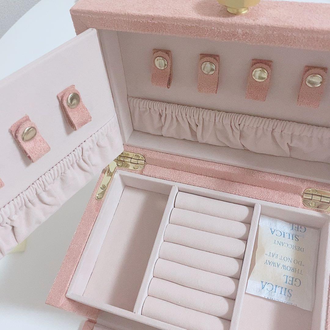 Francfranc 刺繍 ジュエリーBOX