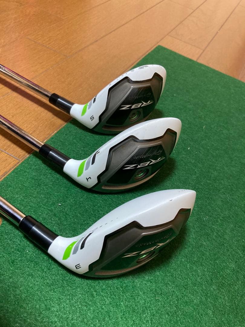 rbz ユーティリティクラブ 3本セット　19°22°25°