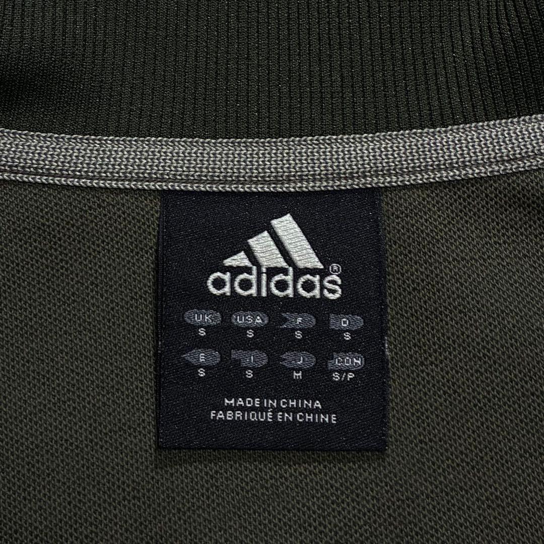 Adidas ジャージ セットアップ M カーキ グレー 上下 オリーブ