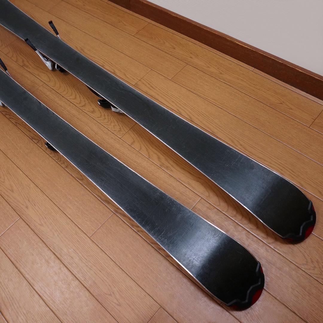 メンテ済 127cm 靴23cm HEAD カービングスキーセット (130