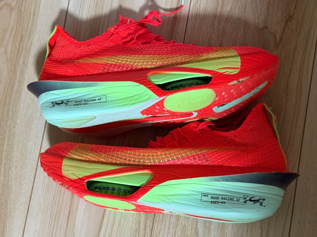 r*☆様 NIKE ALPHAFLY NEXT％3 25.5cm/レッド/イエロ