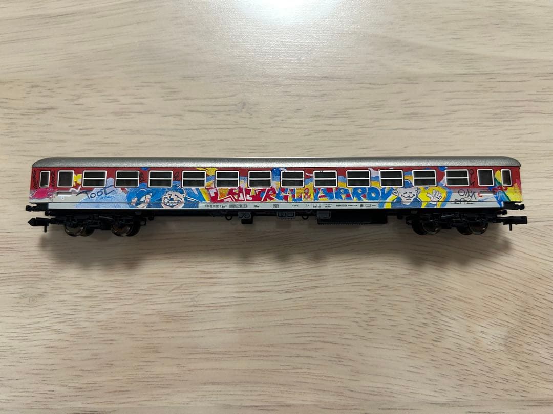 Nゲージ 鉄道模型 グラフィティアートセット　欧州　ドイツ　アーノルド　5輌