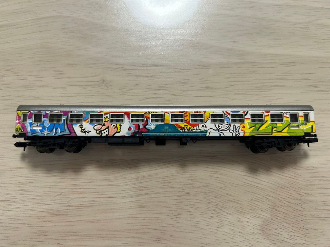 Nゲージ 鉄道模型 グラフィティアートセット　欧州　ドイツ　アーノルド　5輌