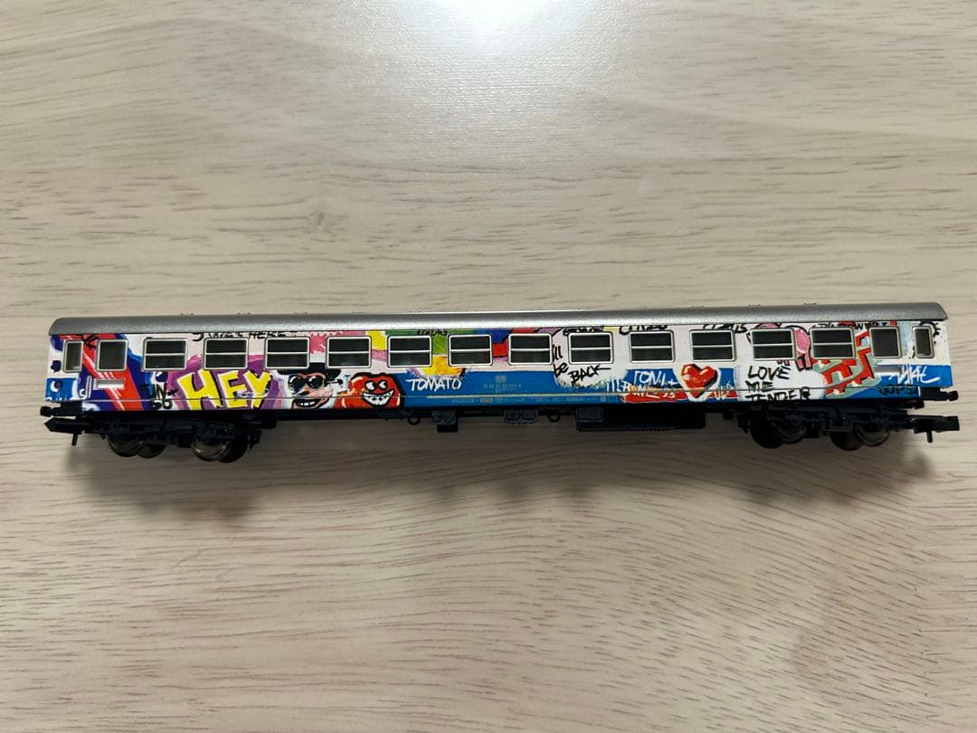 Nゲージ 鉄道模型 グラフィティアートセット　欧州　ドイツ　アーノルド　5輌