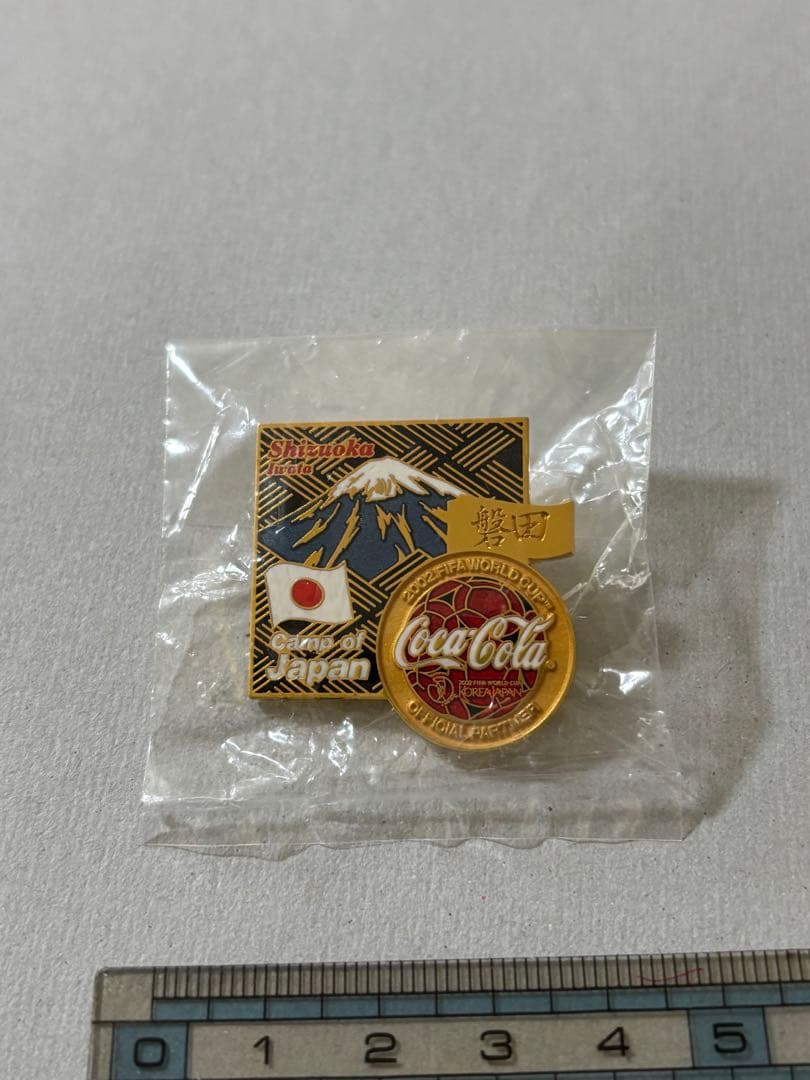 FIFAワールドカップ 2002 コカコーラキャンプ地ピン 磐田