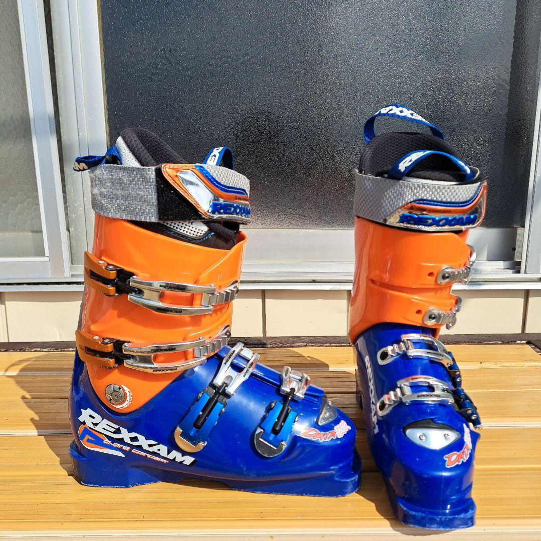 Rexxam スキー靴 オレンジ/青26センチ