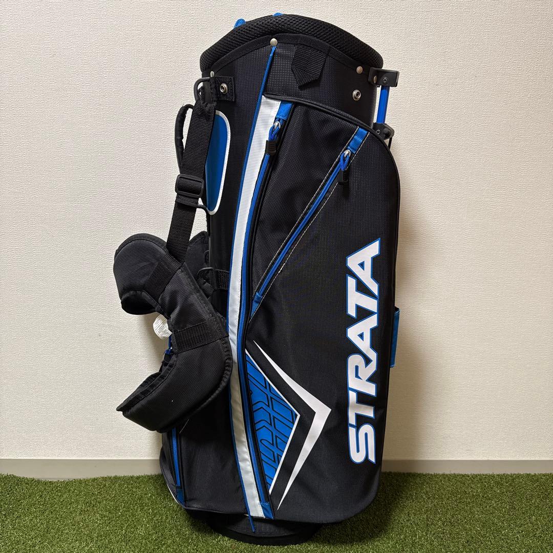 Callaway STRATA スタンド式 軽量 キャディバッグ 美品