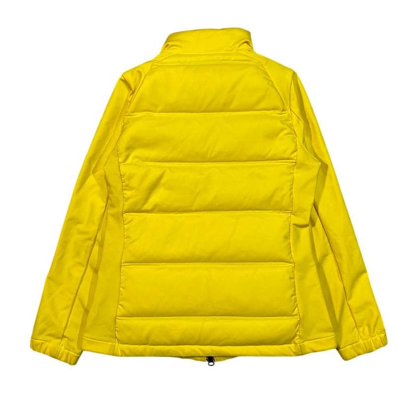DESCENTE デサント ゴルフ フルジップ ダウン ジャケット S イエロー