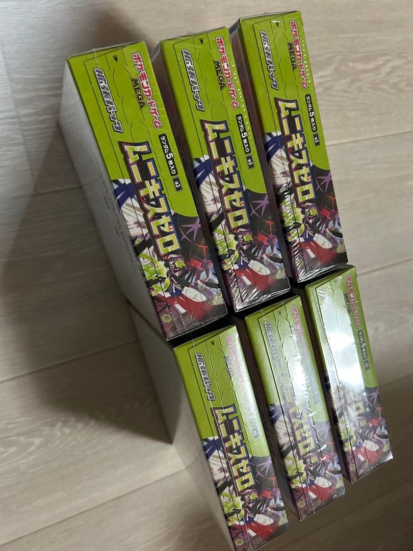 ポケカ　ムニキスゼロ　６BOX シュリンク付き