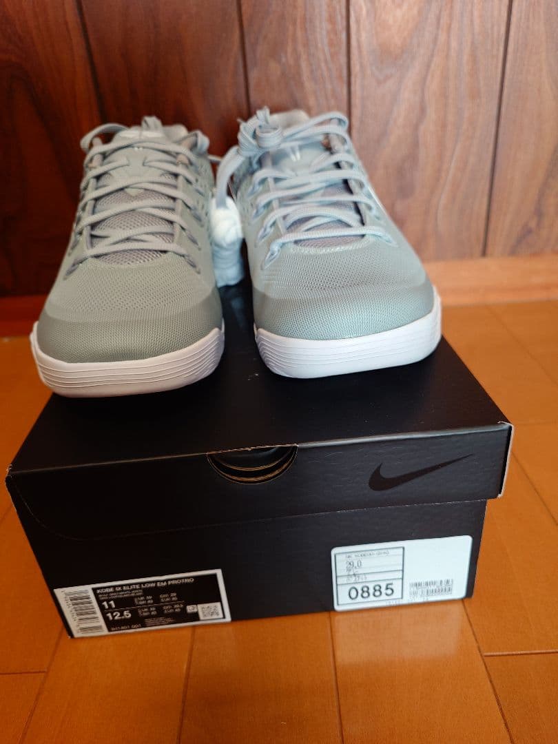 【新品未使用】KOBE コービー 9 エリート LOW EM プロトロ グレー