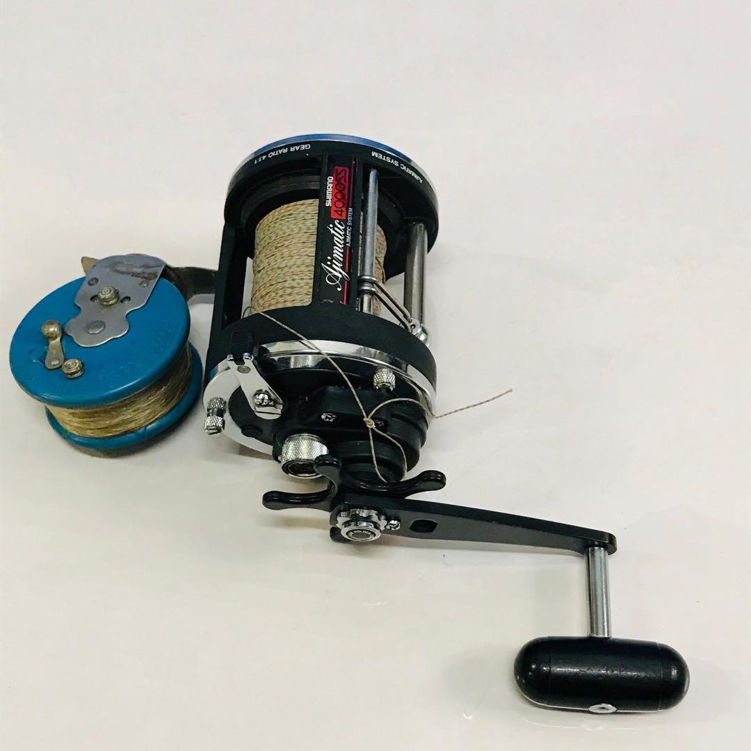 SHIMANO Ajimatic 4000SS 両軸リール中古品