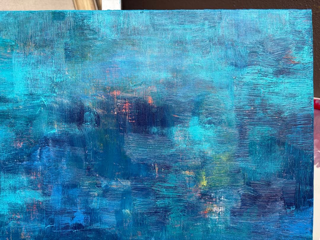 絵画　油絵　原画　抽象画　現代アート　F8