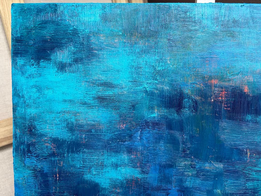 絵画　油絵　原画　抽象画　現代アート　F8