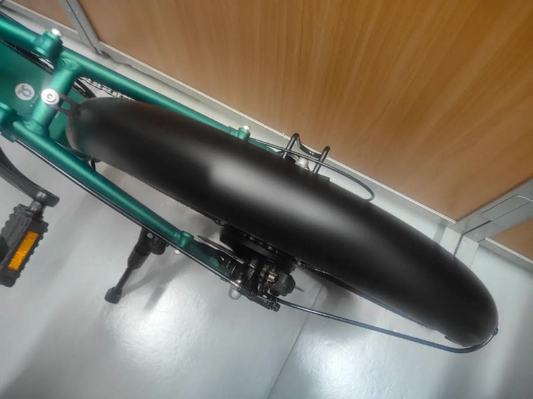 【新生活応援セール開催中！】折り畳み電動アシスト自転車ERWAY A01グリーン