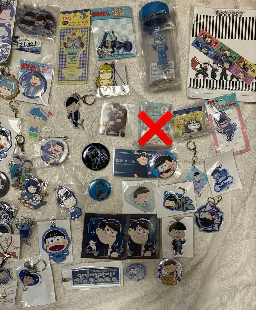 おそ松さん　カラ松　大量　まとめ売り　アクリルスタンド　缶バッジ　ジャージメイド