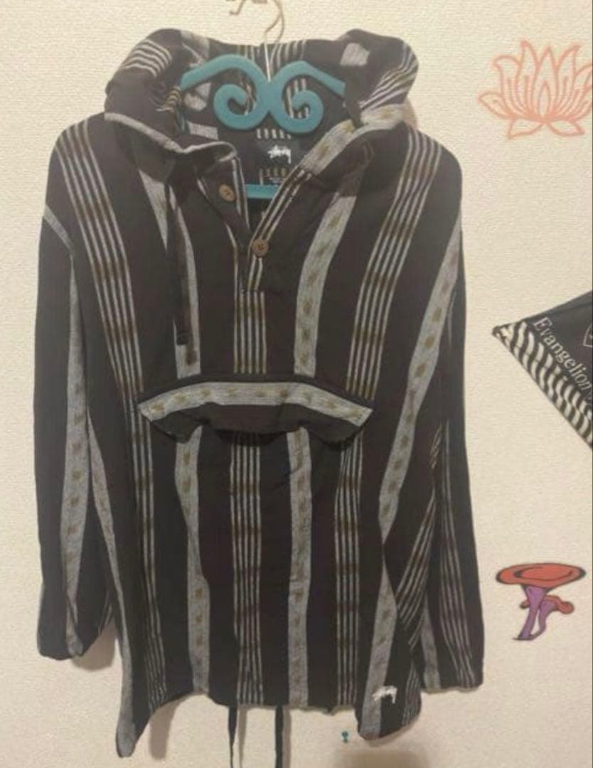 STUSSY デトックス エスニックプルオーバー