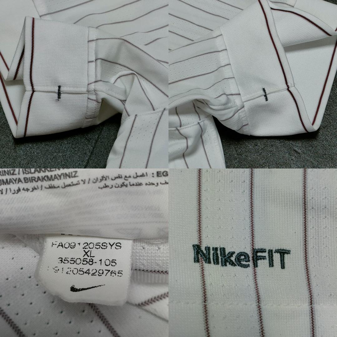【希少】ナイキ アーセナル ユニフォーム 半袖 XLサイズ ストライプ nike