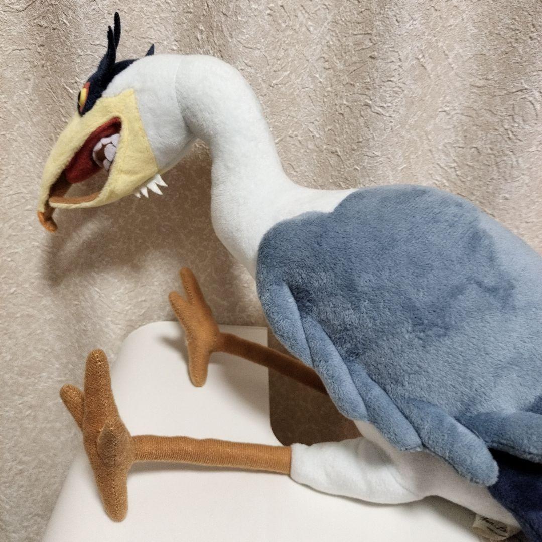 ジブリ映画「君たちはどう生きるか」アオサギぬいぐるみ