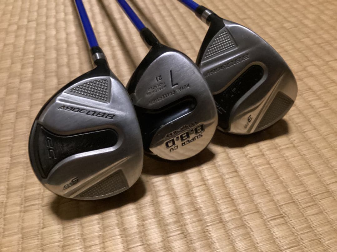レフティー　貴重なロイコレ306フェアウェイウッド 3本セット