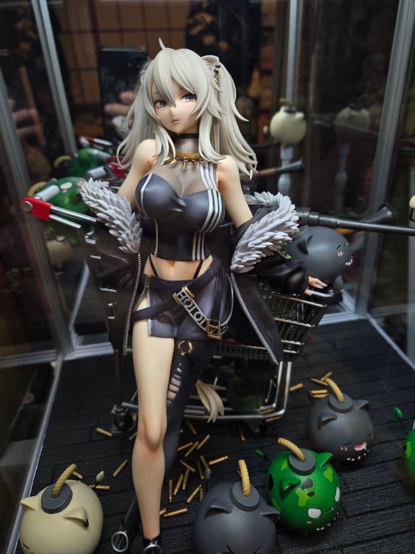 獅白ぼたん ガレージキット 塗装済完成品