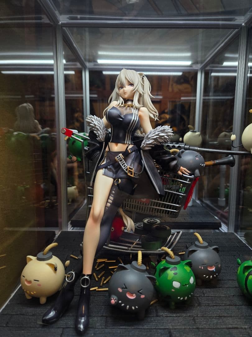 獅白ぼたん ガレージキット 塗装済完成品