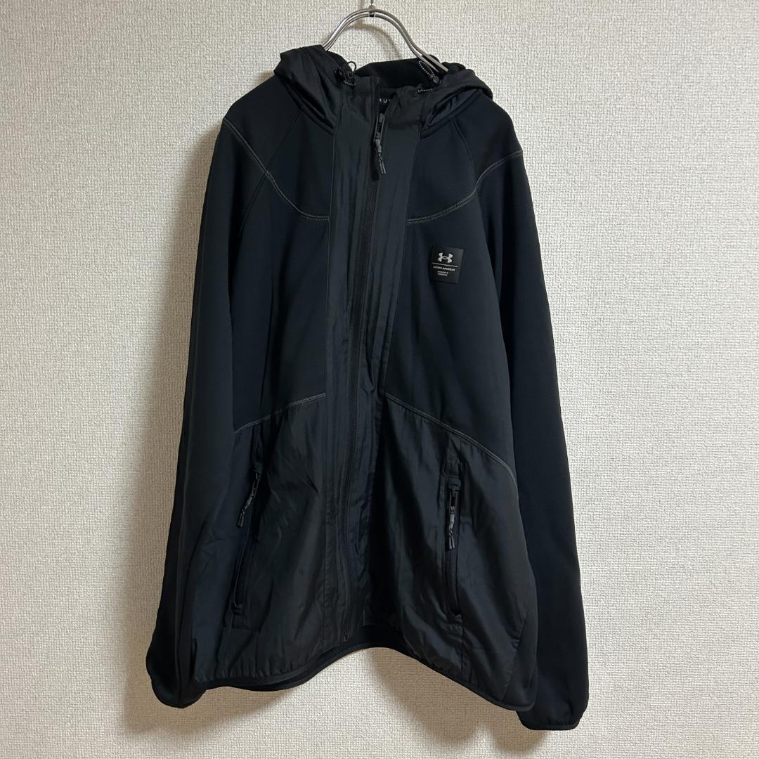 ✴︎ UNDER ARMOUR セットアップ　RUSH パーカージャージ　上下